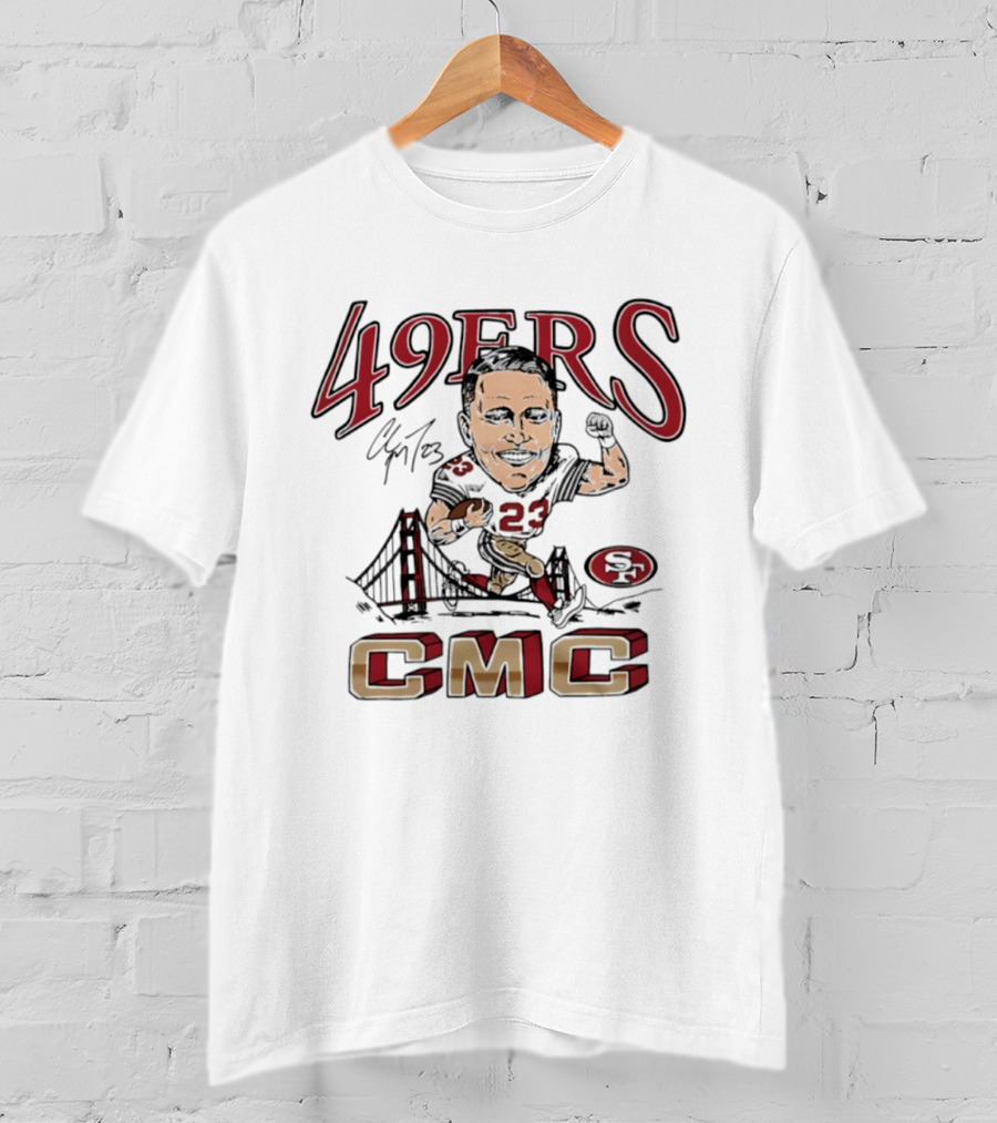 San Francisco 49ers CMC Caricature 23 T-Shirt