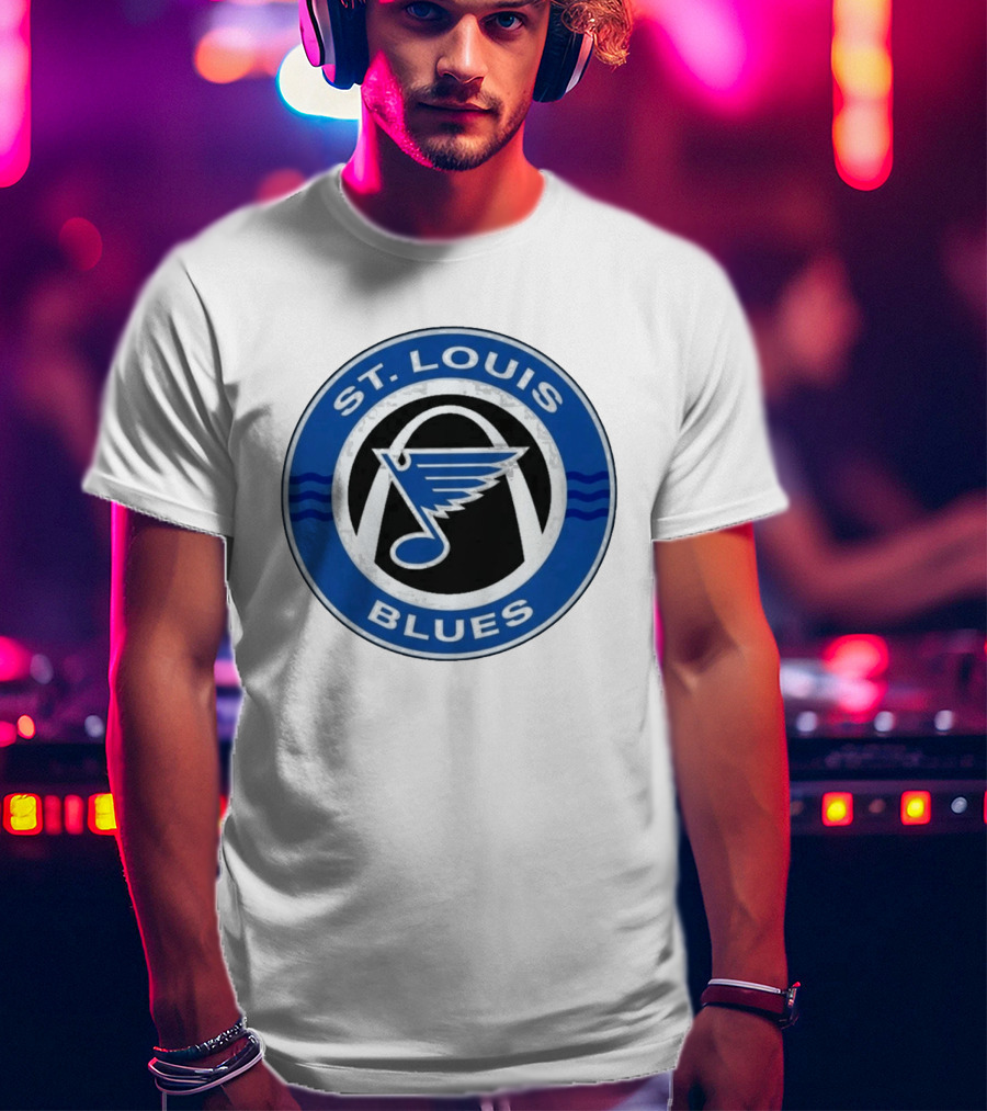 St. Louis Blues NHL Hockey Arch And Note T-Shirt