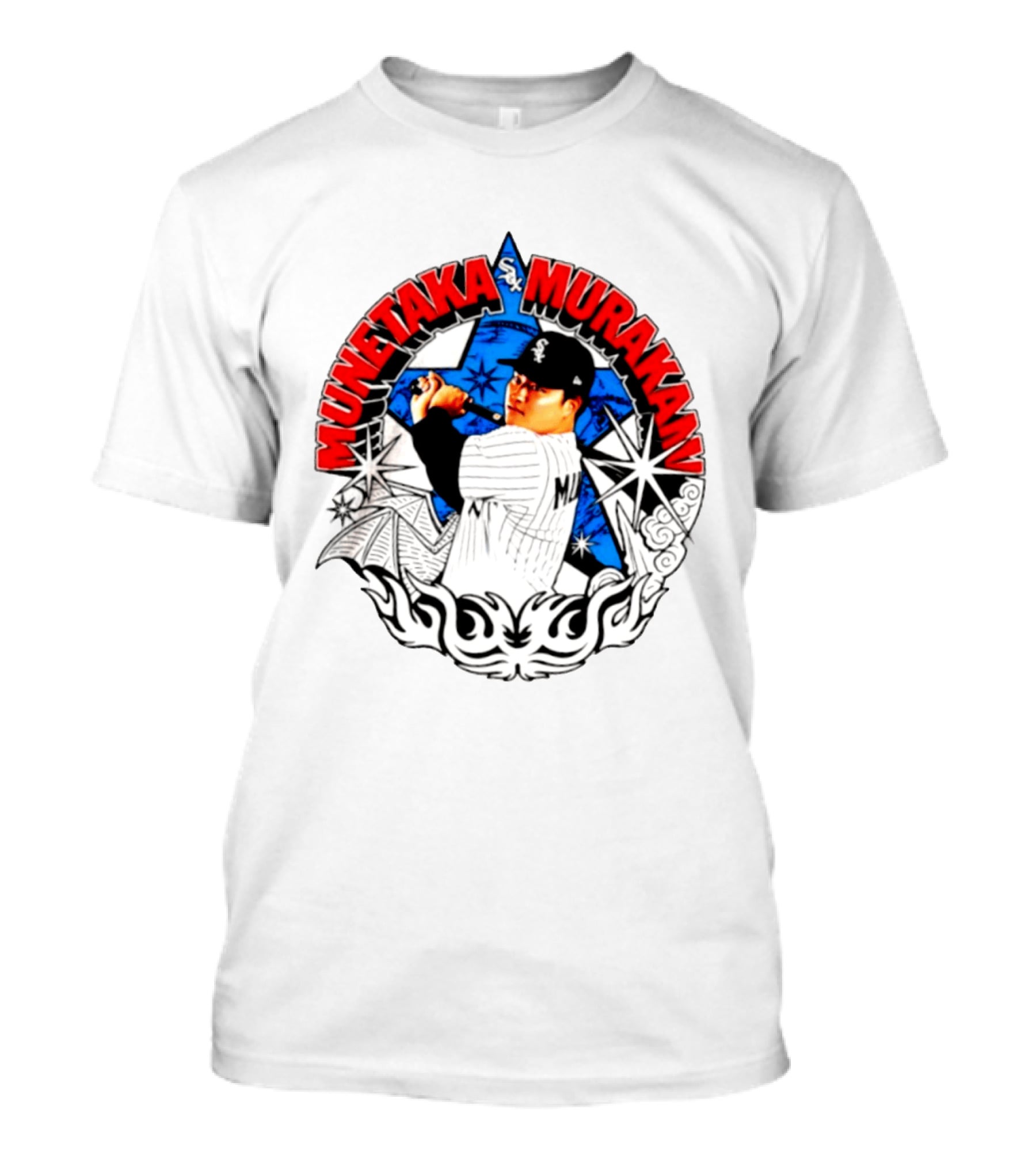 Munetaka Murakami White Sox MLB Baseball Player Chicago Starburst T-Shirt