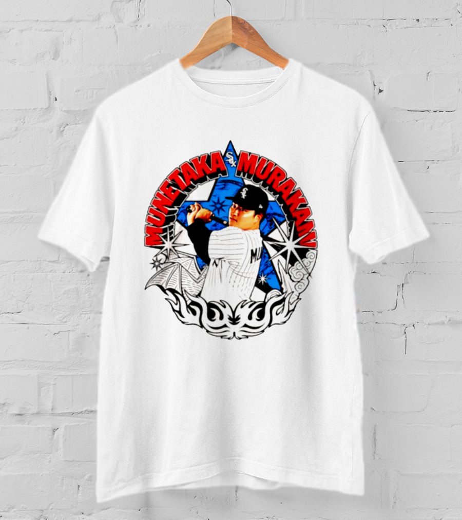 Munetaka Murakami White Sox MLB Baseball Player Chicago Starburst T-Shirt