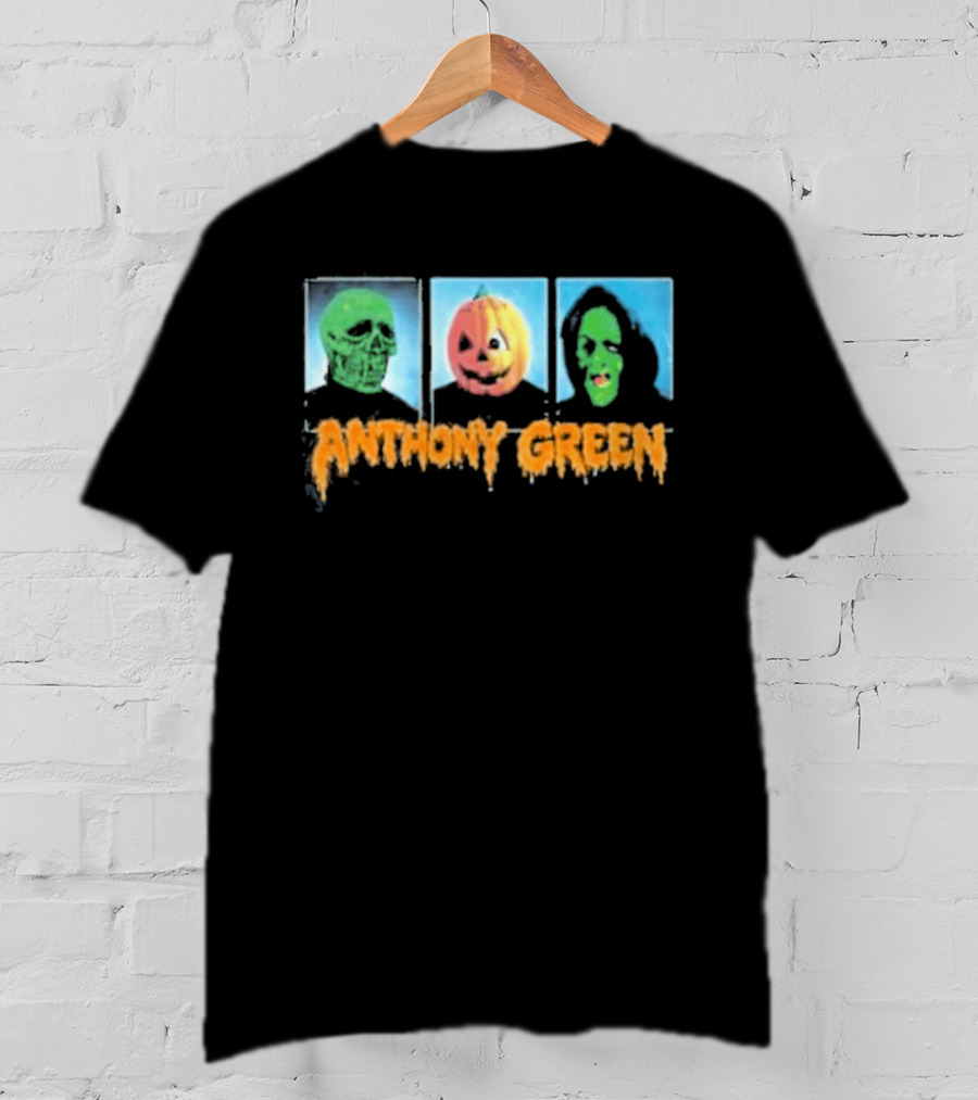 Anthony Green Forever Halloween Pumpkin Head Album T-Shirt