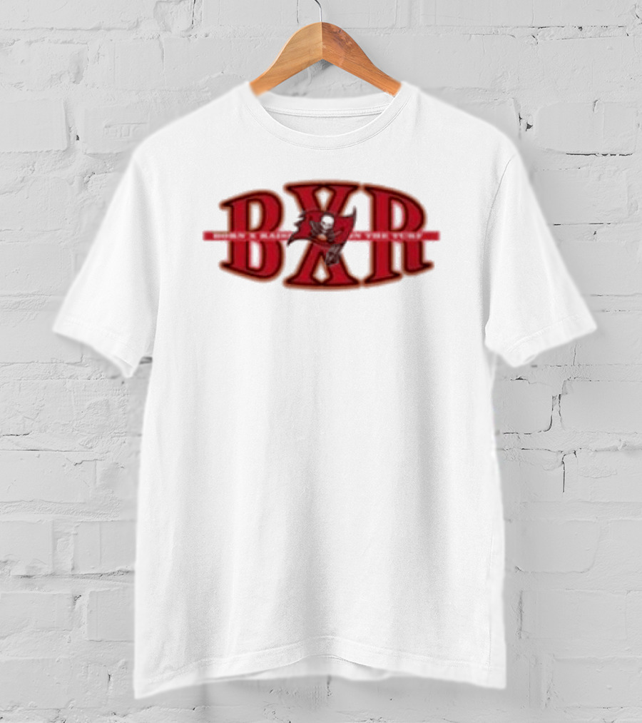 Tampa Bay Buccaneers BXR Born X Raised Block Letter T-Shirt