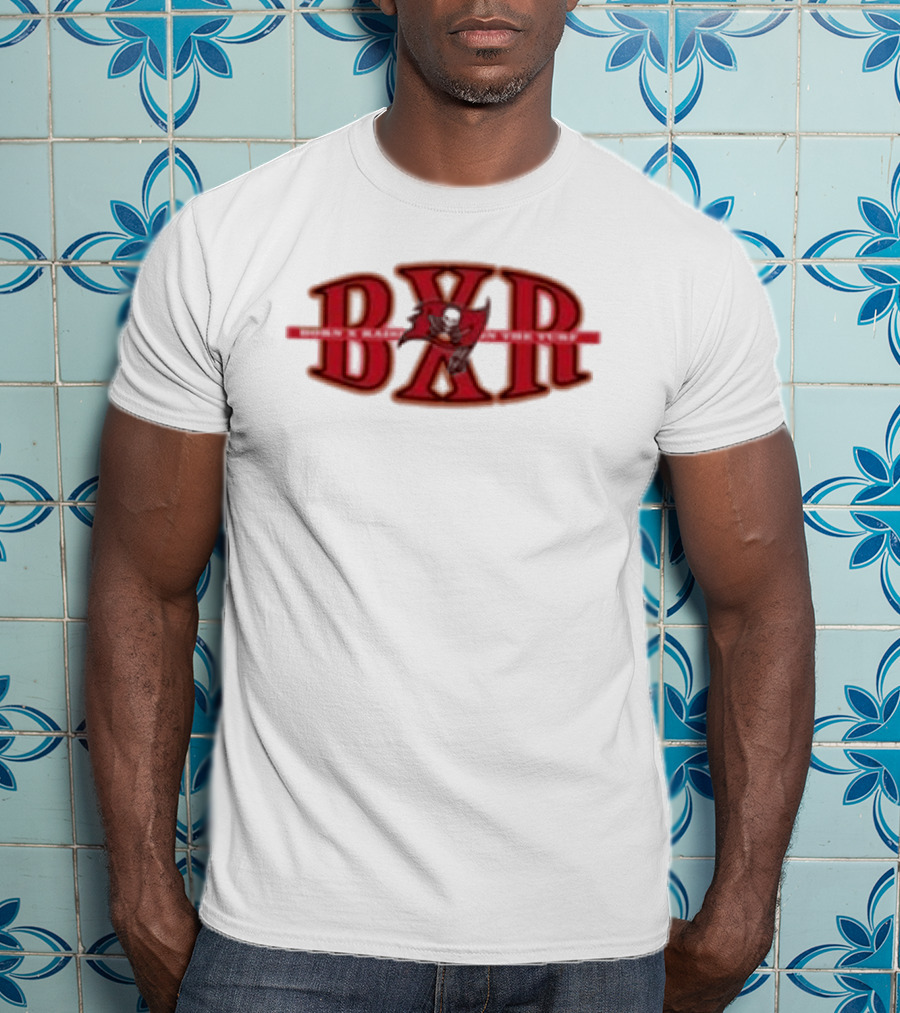 Tampa Bay Buccaneers BXR Born X Raised Block Letter T-Shirt