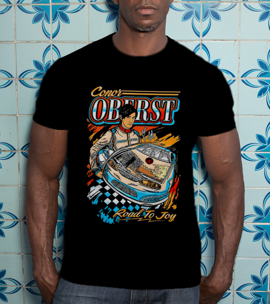 Conor Oberst Bright Eyes Road To Joy Nascar Bootleg T-Shirt