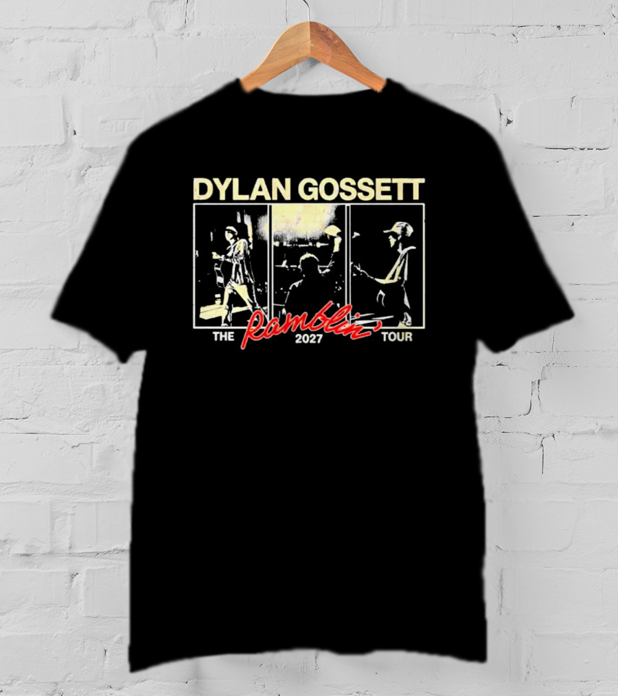 Dylan Gossett Ramblin 2027 Tour T-Shirt