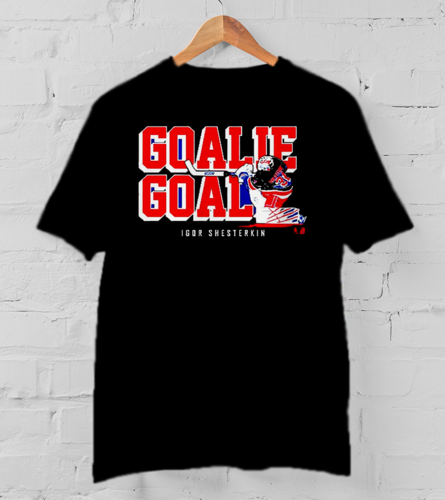 Goalie Goal Igor Shesterkin New York 31 T-Shirt