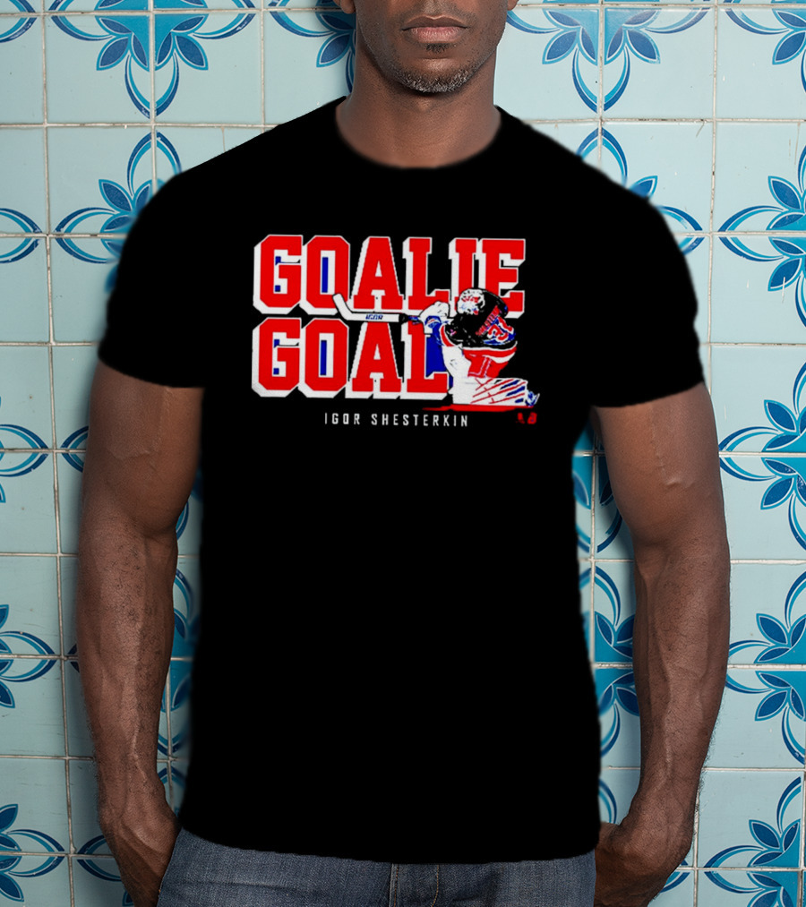 Goalie Goal Igor Shesterkin New York 31 T-Shirt