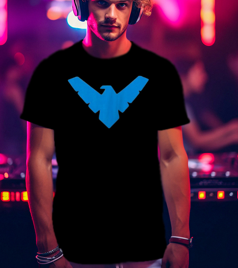 Nightwing Compression Blue T-Shirt
