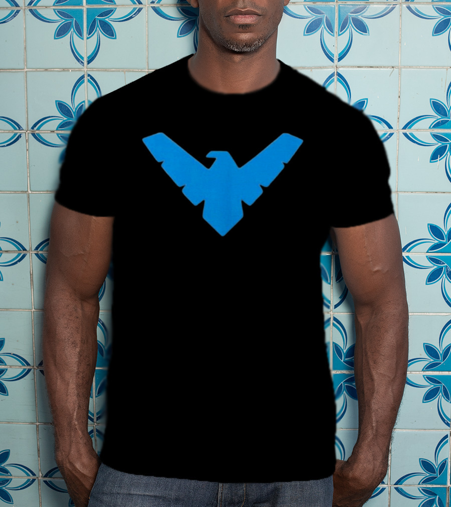Nightwing Compression Blue T-Shirt