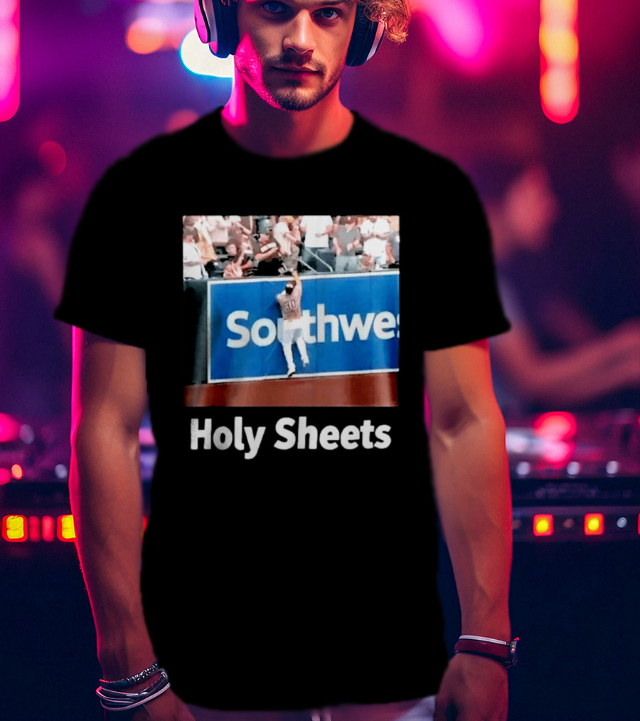 Holy Sheets San Diego Padres Baseball Catch Southwest Sign T-Shirt