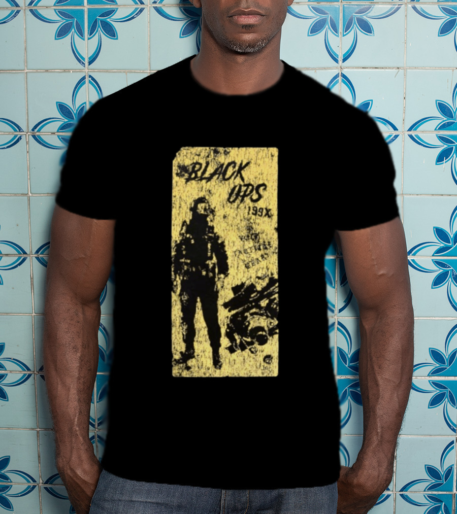 Black Ops 199X Volt Tactical Gear And Soldier T-Shirt