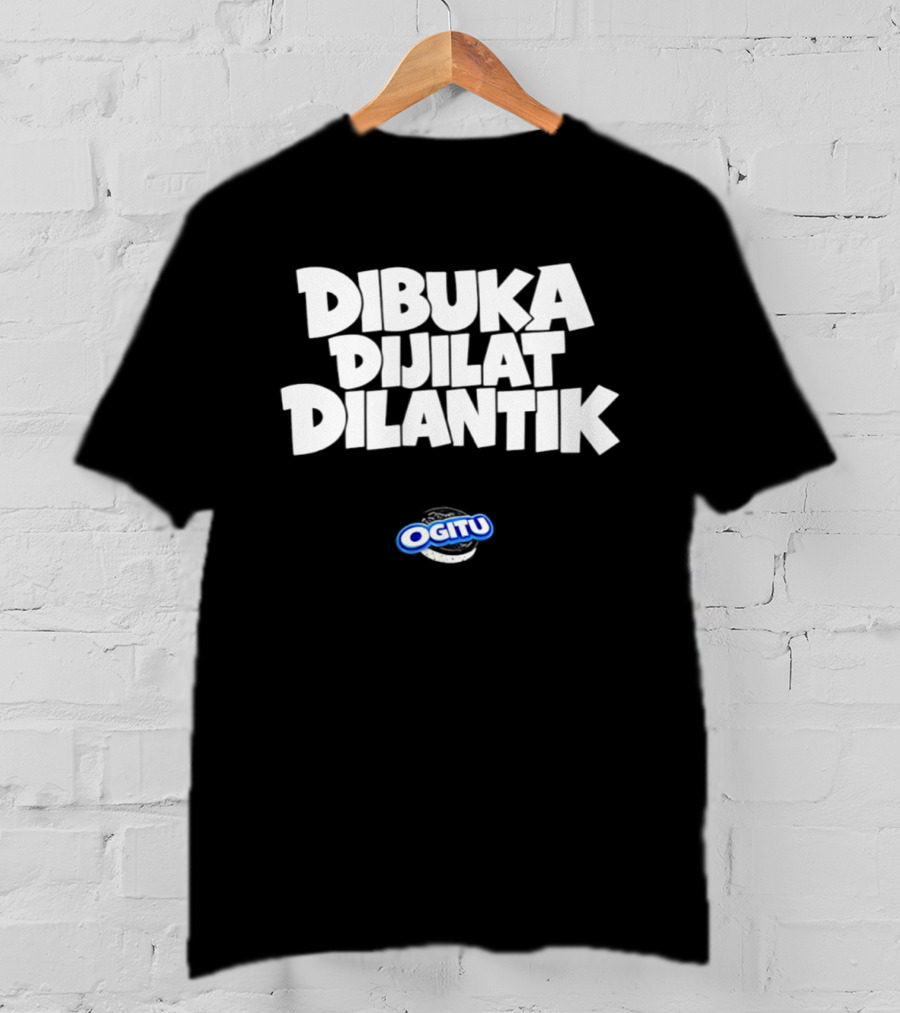 Dibuka Dijilat Dilantik Ogitu Oreo T-Shirt