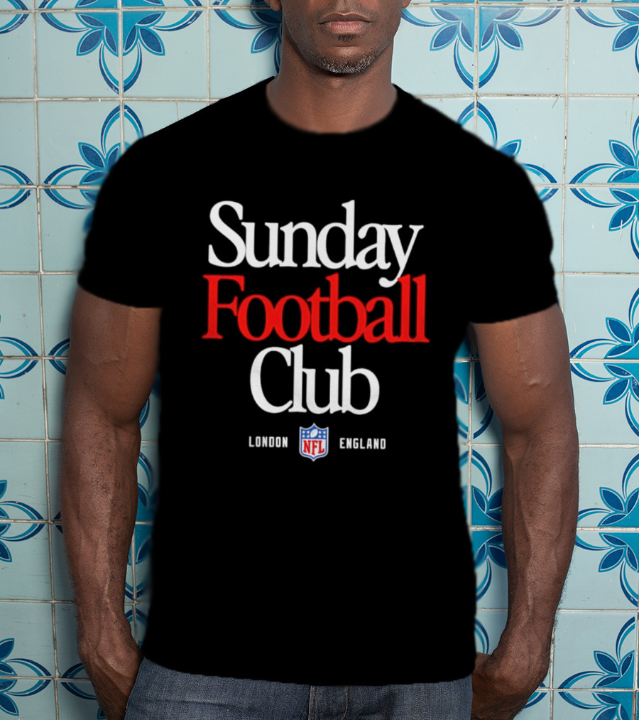 Sunday Football Club 2026 NFL London England T-Shirt