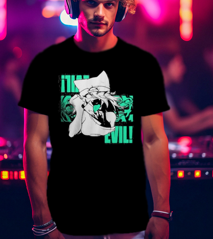 Issbrokie Neon Glow EVIL! Mysterious Aura Transformation T-Shirt
