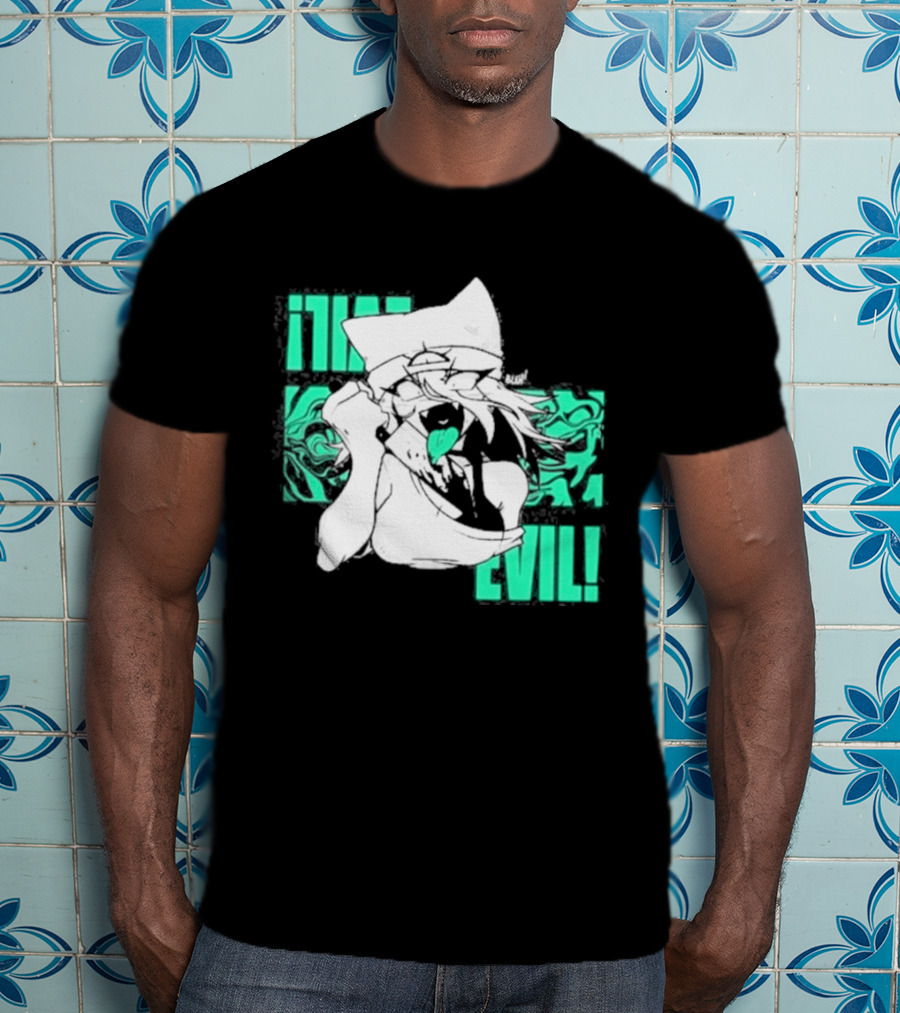 Issbrokie Neon Glow EVIL! Mysterious Aura Transformation T-Shirt
