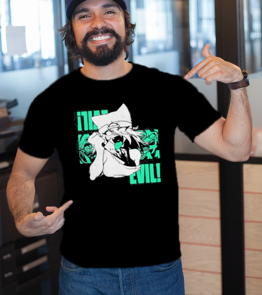 Issbrokie Neon Glow EVIL! Mysterious Aura Transformation T-Shirt