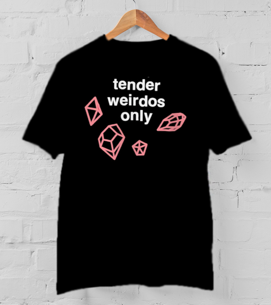 Tender Weirdos Only Crystals Geometric T-Shirt