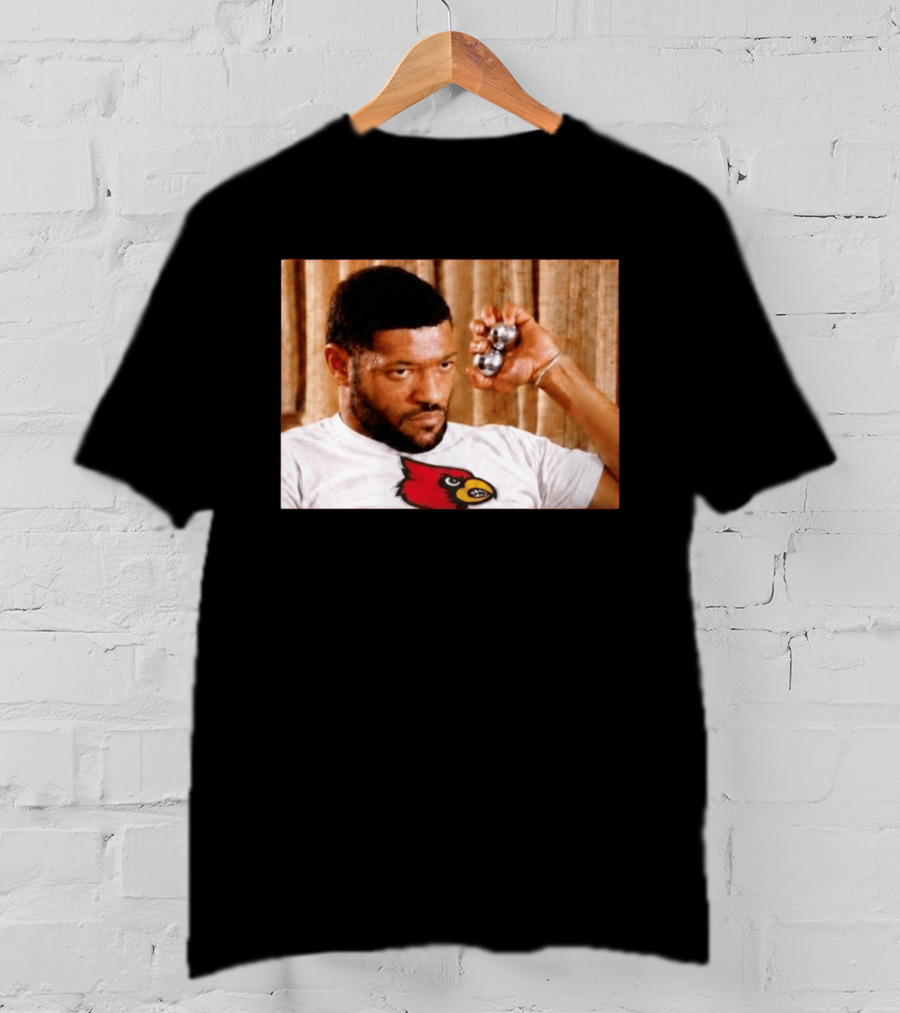 Laurence Fishburne Louisville Cardinals Mood Team Spirit T-Shirt