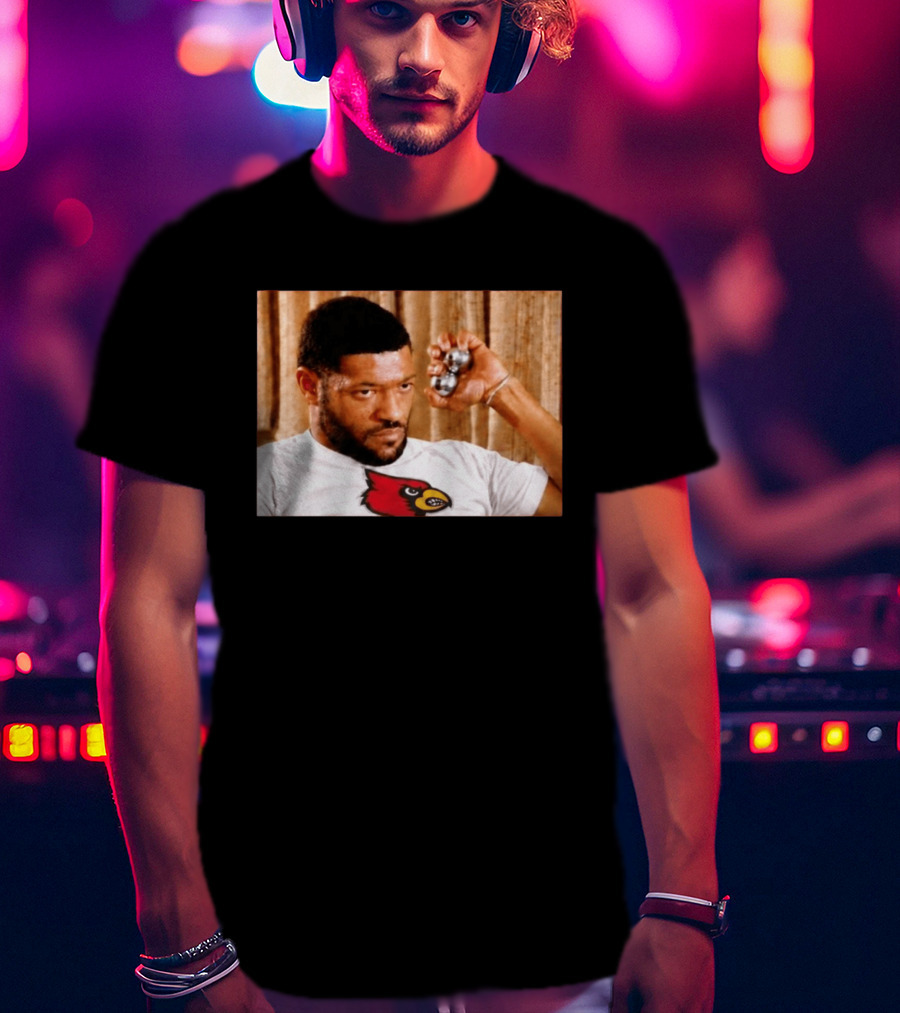 Laurence Fishburne Louisville Cardinals Mood Team Spirit T-Shirt