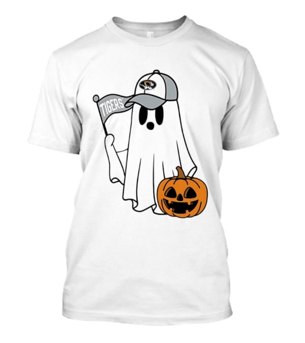 Missouri Tigers Halloween Ghost Pumpkin 2026 T-Shirt