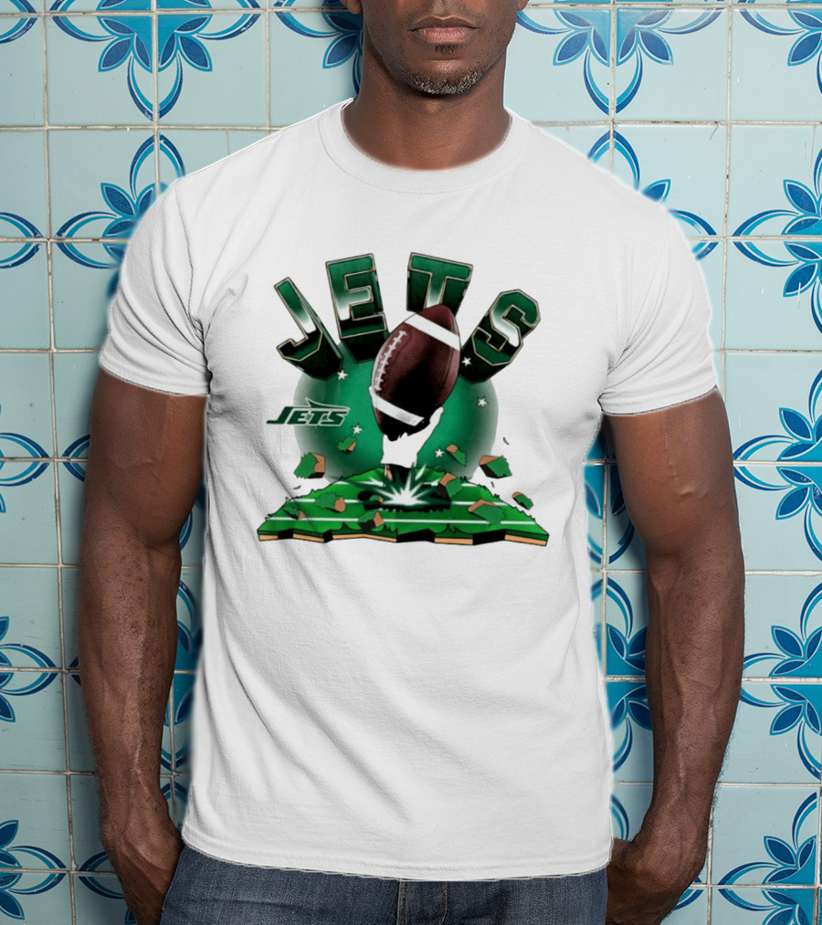 New York Jets Football Explode 2026 Clubhouse T-Shirt