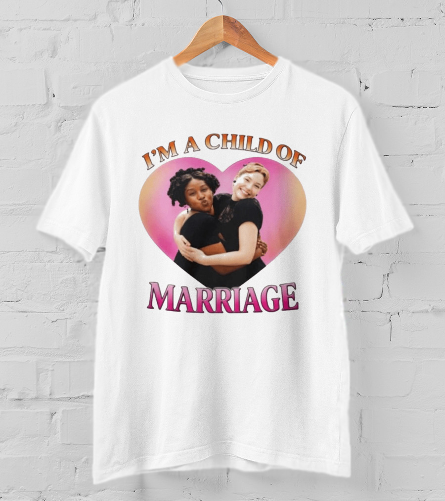 I'm A Child Of Marriage Hugging Heart Bridgerton Ss5 T-Shirt