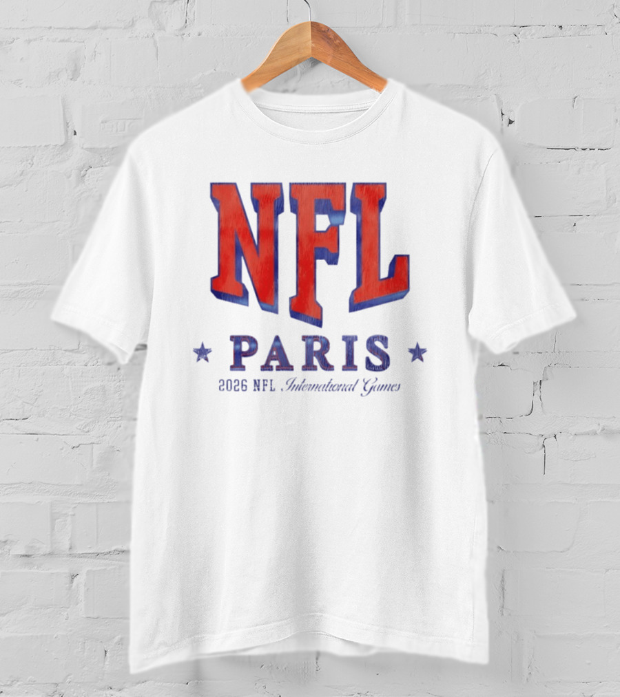2026 NFL Paris International Games T-Shirt