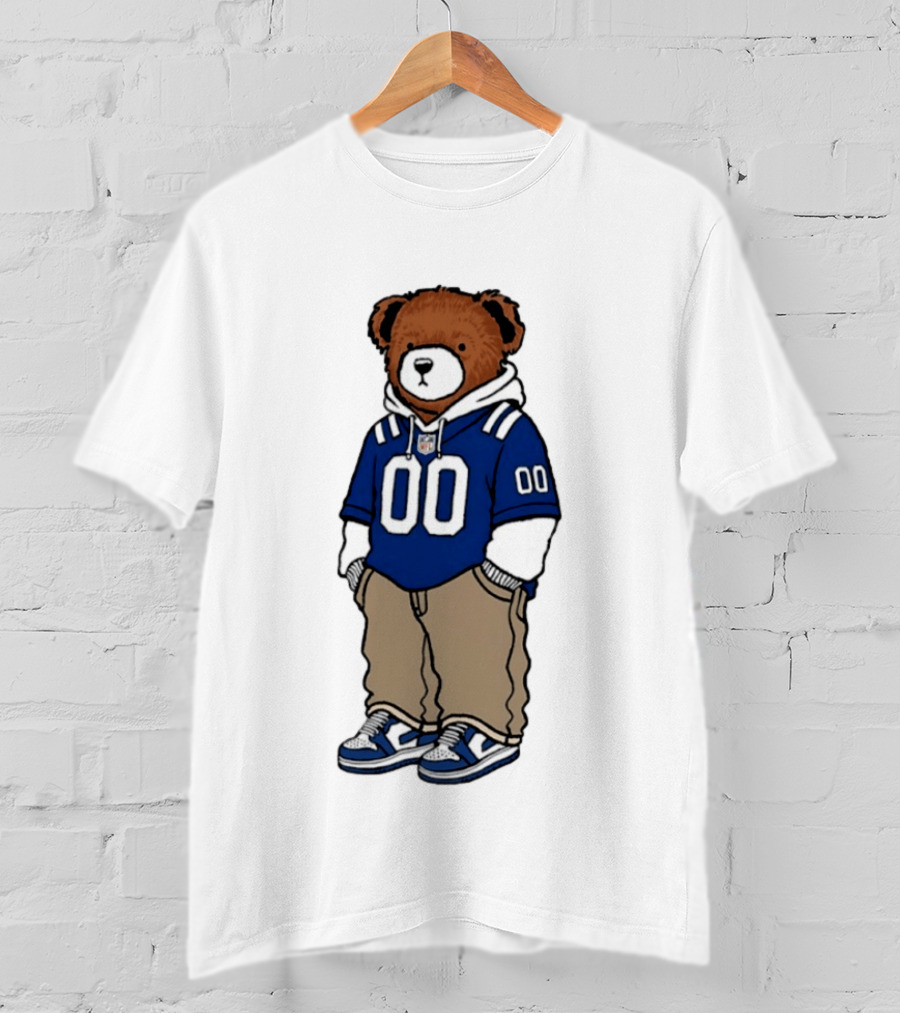 Indianapolis Colts Teddy Bears NFL London Games 2026 T-Shirt