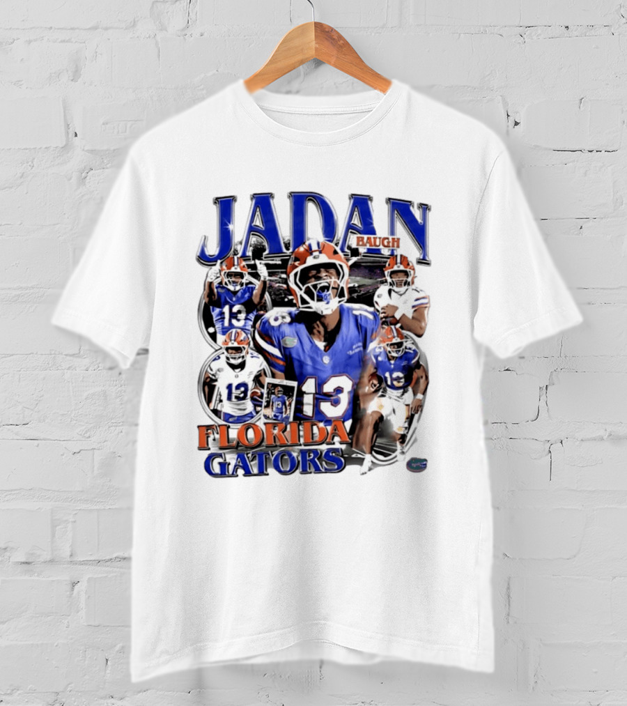 Jadan Baugh Florida Gators 2026 NCAA Football 90s Bootleg T-Shirt