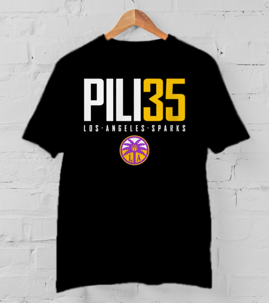 Pili 35 Los Angeles Sparks WNBA Basketball Team T-Shirt