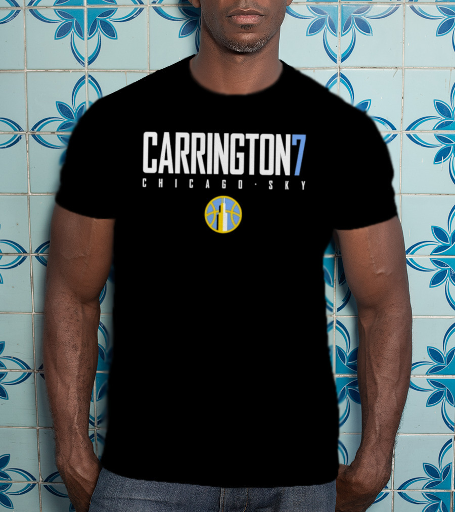 Carrington 7 Chicago Sky WNBA T-Shirt