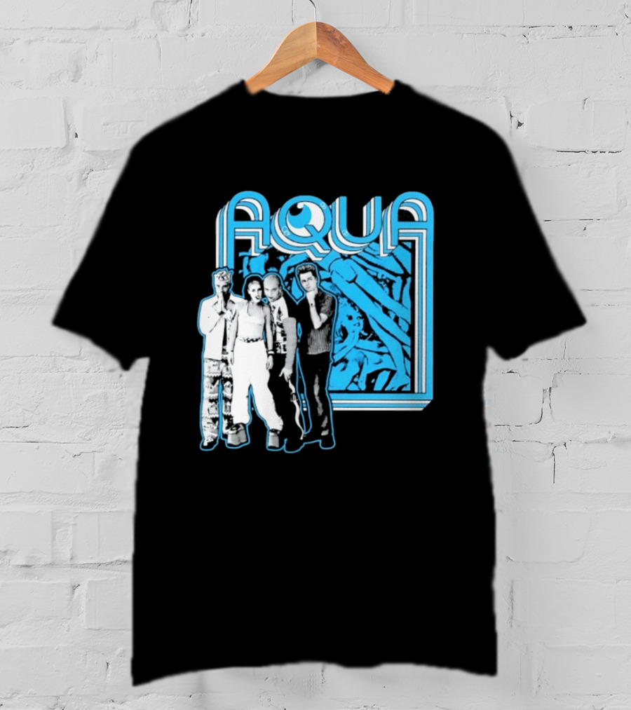 Aqua Band Members Barbie Girl 90s Pop Music Nostalgia T-Shirt