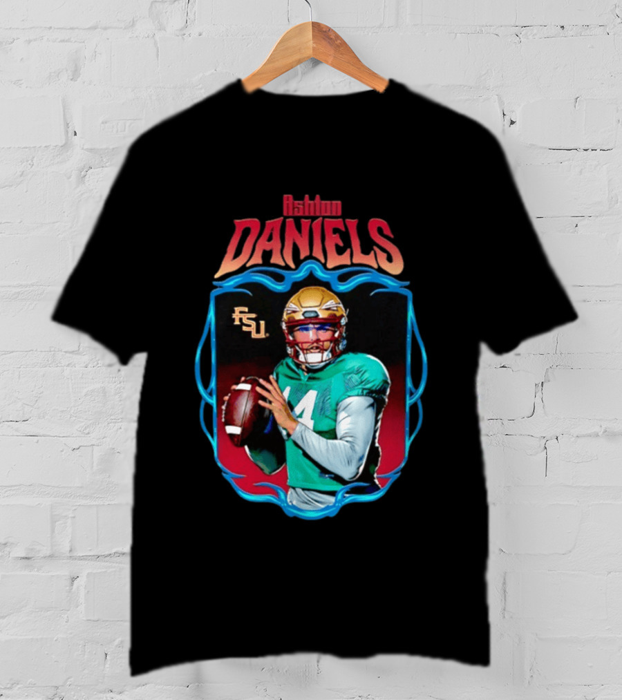 Ashton Daniels FSU Florida State Seminoles Football NCAA T-Shirt
