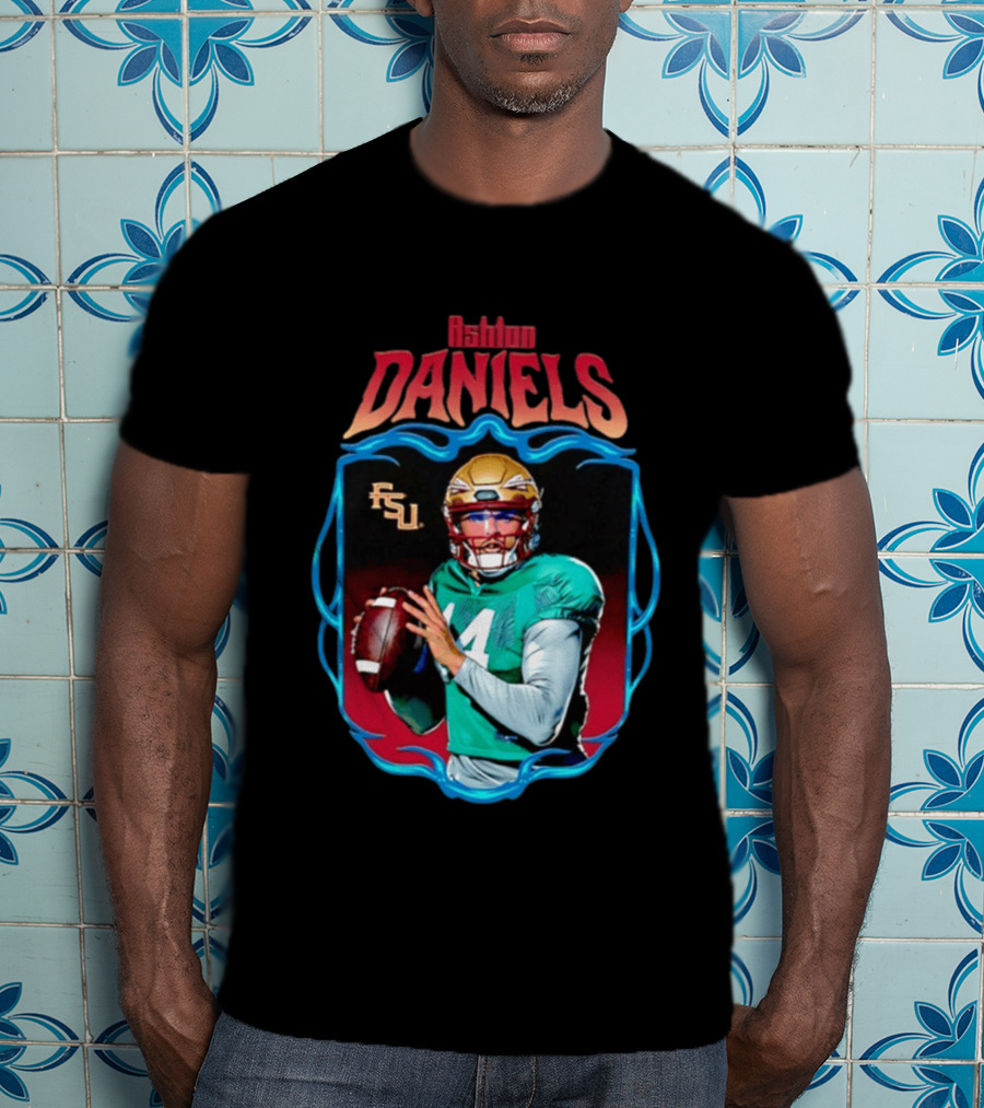 Ashton Daniels FSU Florida State Seminoles Football NCAA T-Shirt