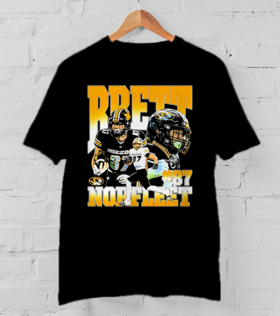 Brett Norfleet #87 Missouri Tigers Football NCAA T-Shirt