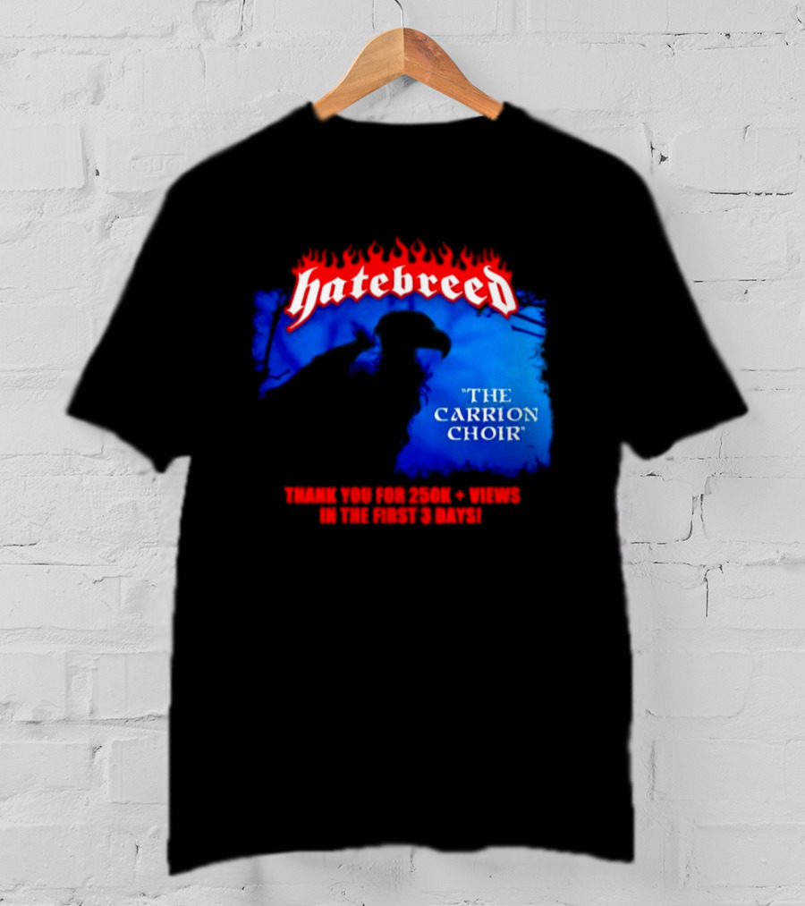 Hatebreed The Carrion Choir Metal Hardcore Album T-Shirt