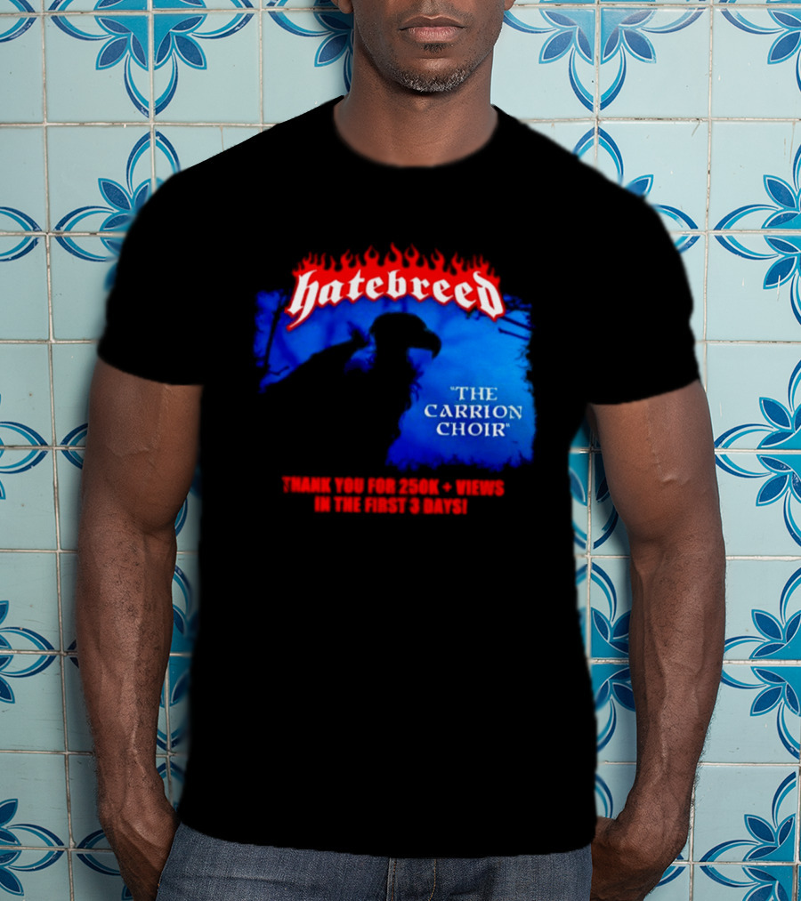 Hatebreed The Carrion Choir Metal Hardcore Album T-Shirt