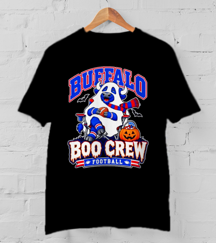 Buffalo Bills Boo Crew Halloween Football 2026 T-Shirt