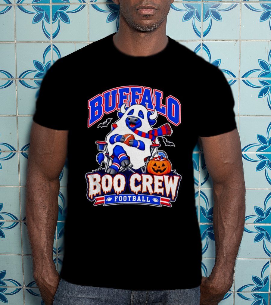 Buffalo Bills Boo Crew Halloween Football 2026 T-Shirt