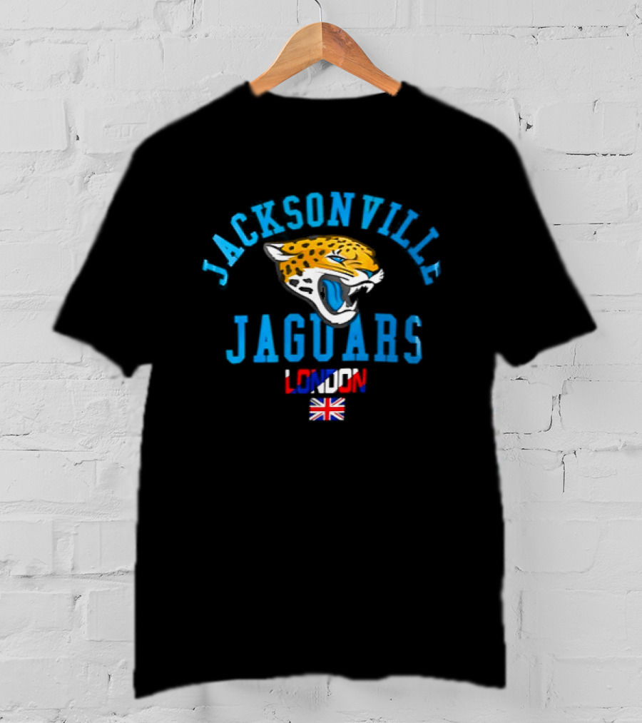 Jacksonville Jaguars London 2026 International Series UK Flag T-Shirt