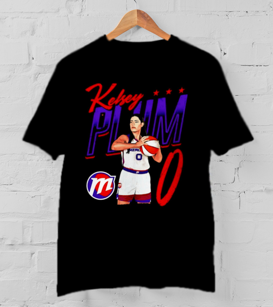 Kelsey Plum 0 Mercury WNBA Basketball Player T-Shirt