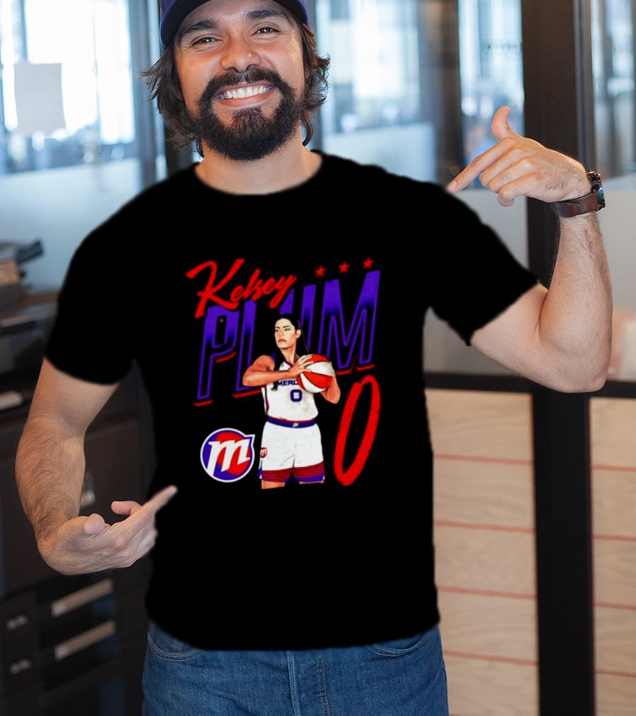 Kelsey Plum 0 Mercury WNBA Basketball Player T-Shirt