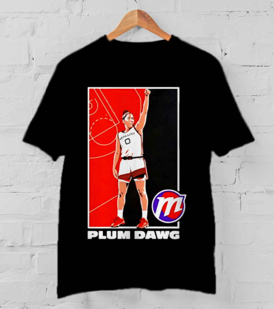 Kelsey Plum Phoenix Mercury 2026 WNBA Plum Dawg T-Shirt