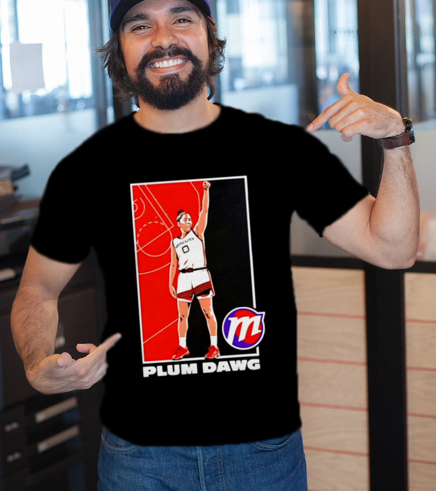 Kelsey Plum Phoenix Mercury 2026 WNBA Plum Dawg T-Shirt
