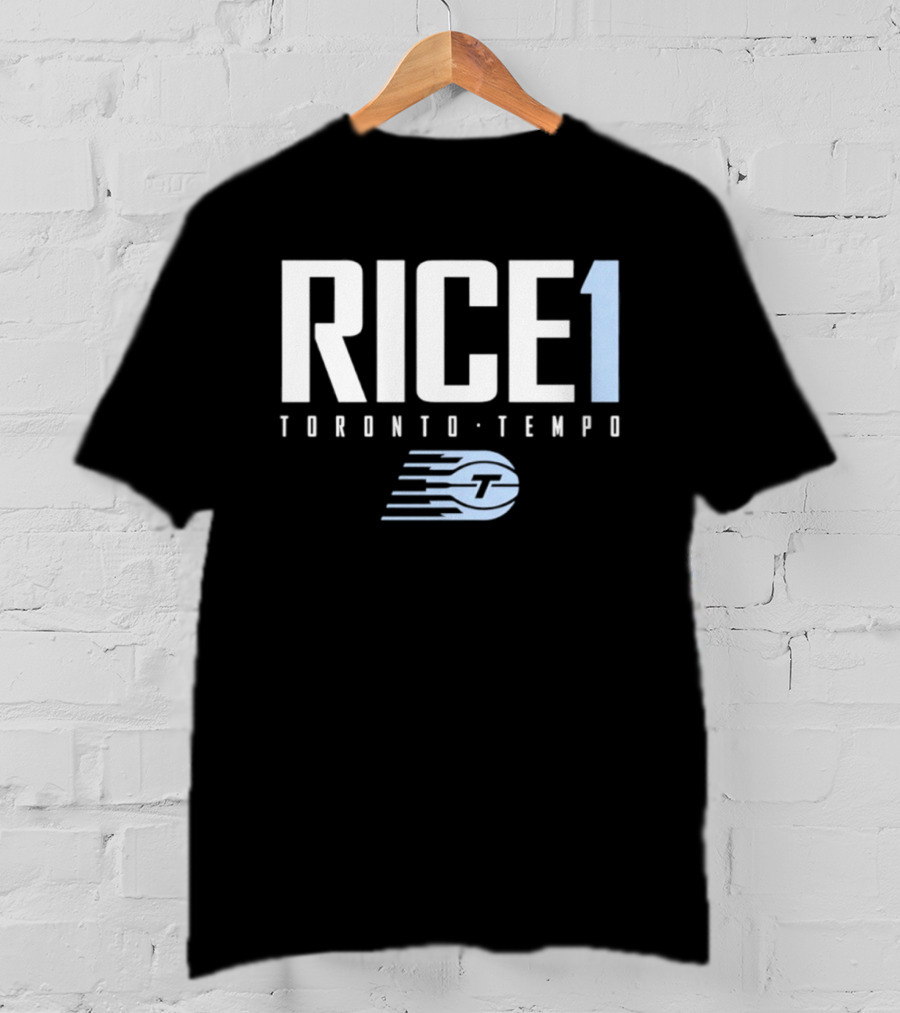 Kiki Rice 1 Toronto Tempo WNBA RICE1 T-Shirt