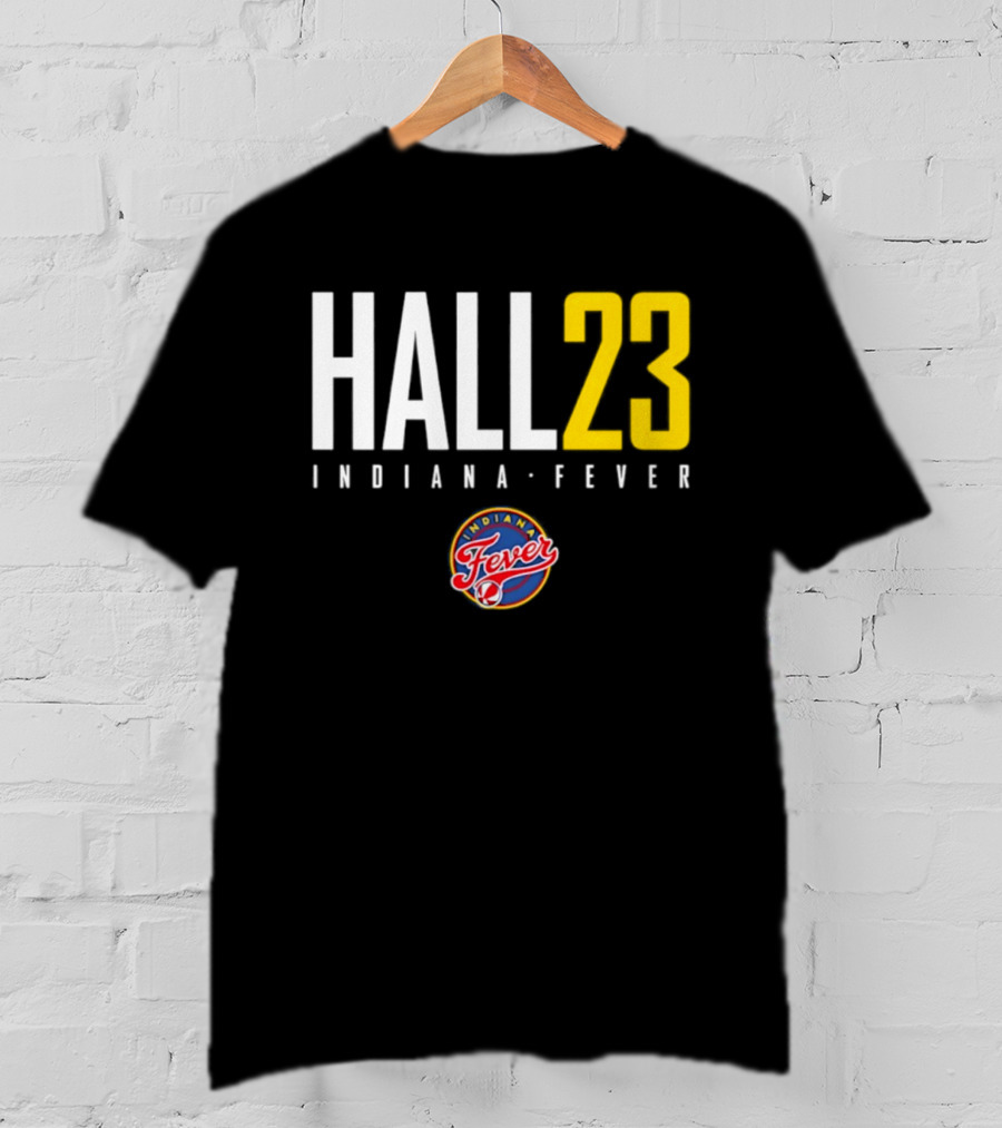 Indiana Fever Lexie Hall 23 WNBA Team Fan Gear T-Shirt
