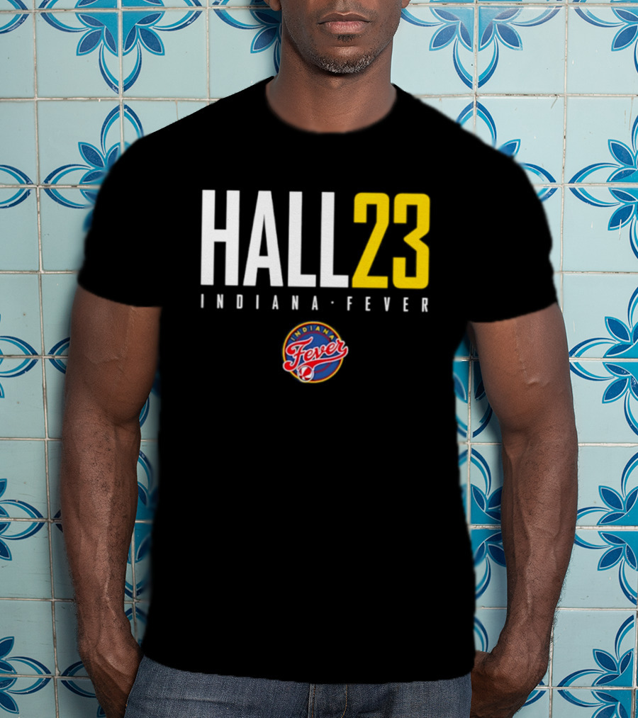 Indiana Fever Lexie Hall 23 WNBA Team Fan Gear T-Shirt