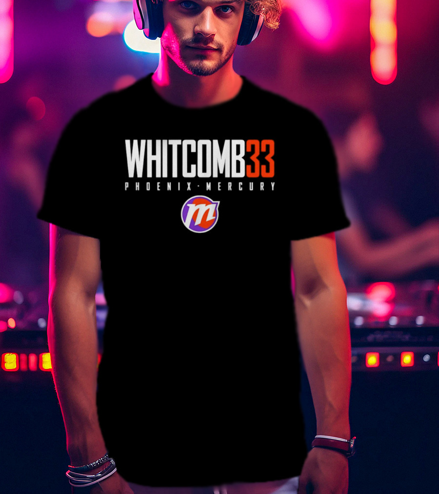 Whitcomb 33 Phoenix Mercury WNBA Name And Number T-Shirt