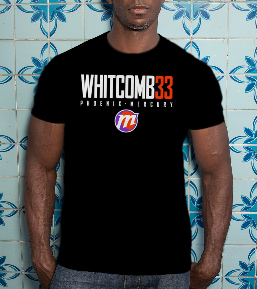Whitcomb 33 Phoenix Mercury WNBA Name And Number T-Shirt