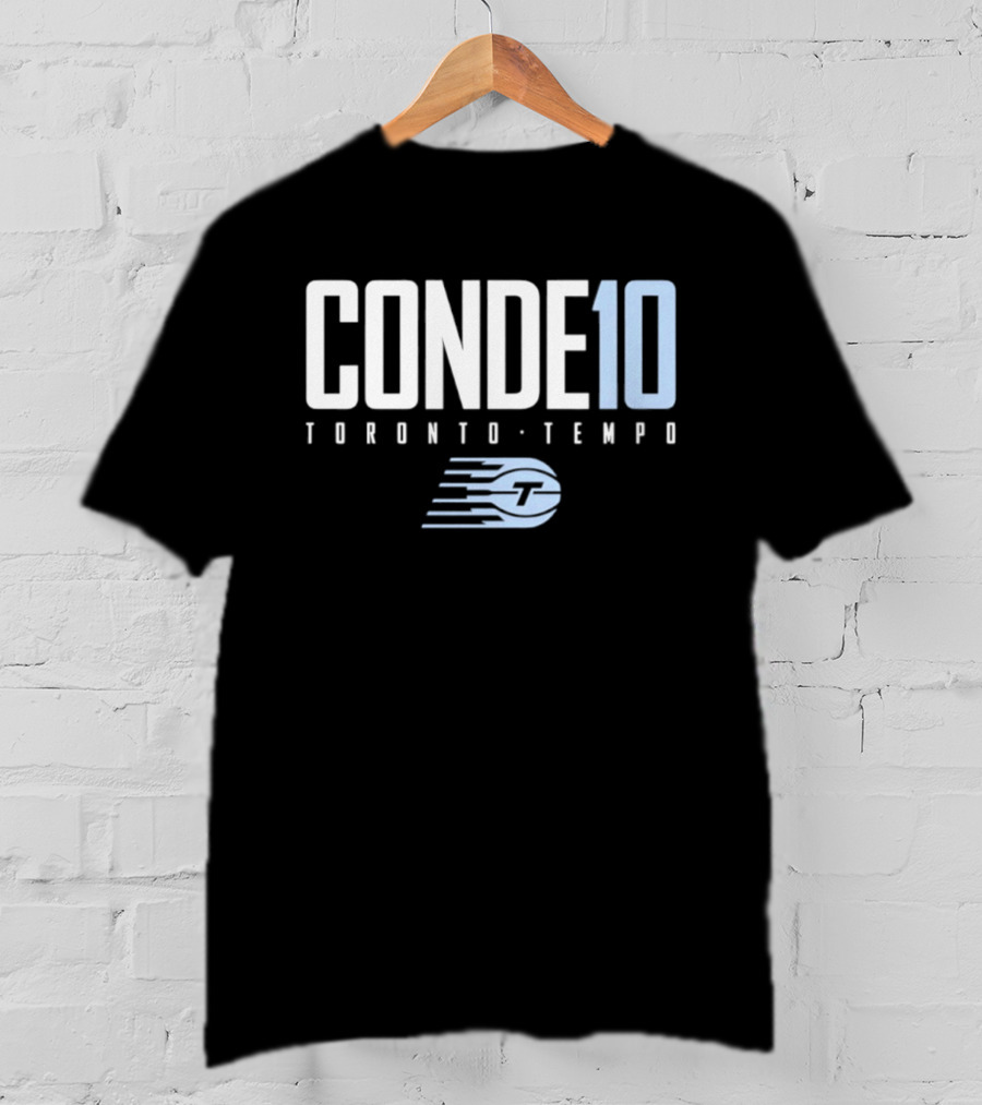 Conde 10 Toronto Tempo WNBA T-Shirt